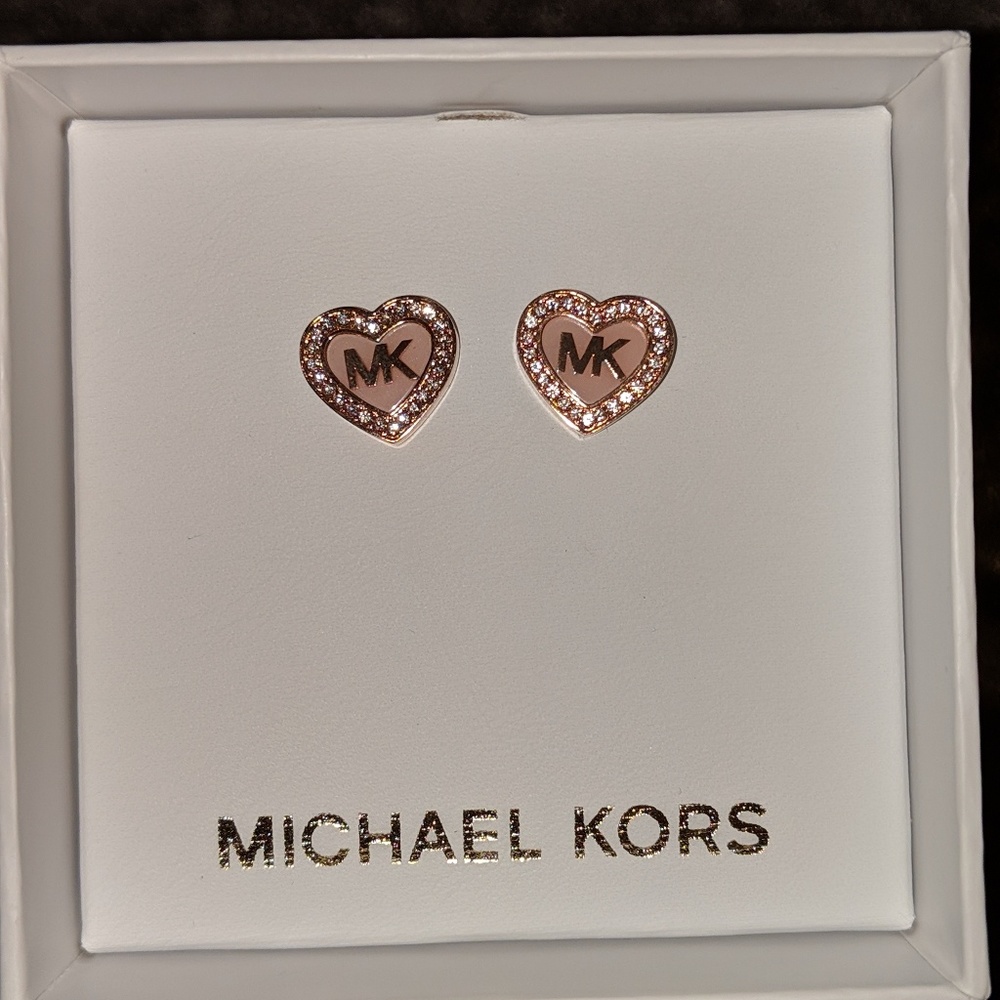 Michael Kors stud earrings